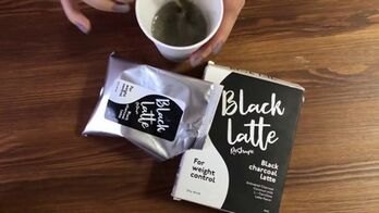 Experience in using Black Latte charcoal latte