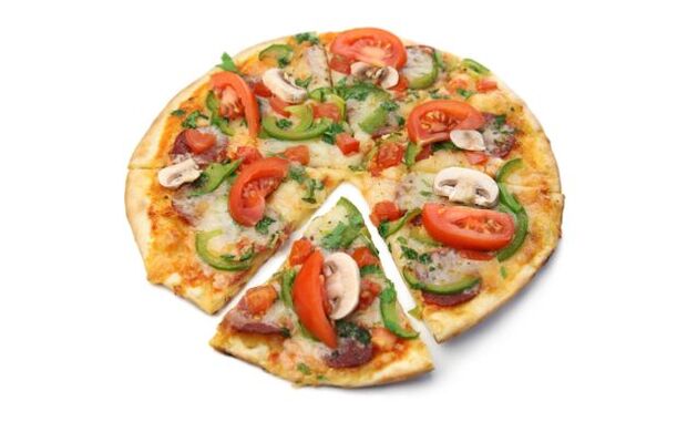 eat pizza to lose weight at home