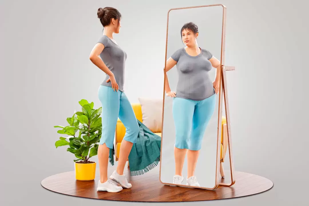 By imagining yourself with a slim body, you can get motivated to lose weight. 