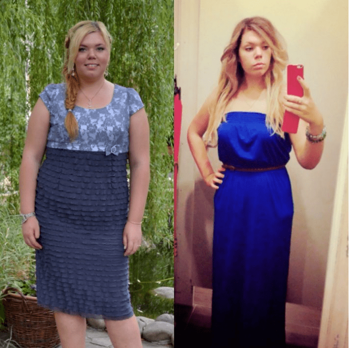 Take the diet before and after
