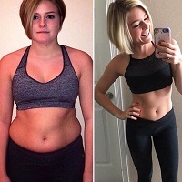 The results of the weight loss balanced lazy diet